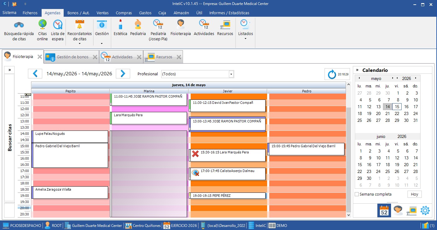 Agenda Multi-profesional